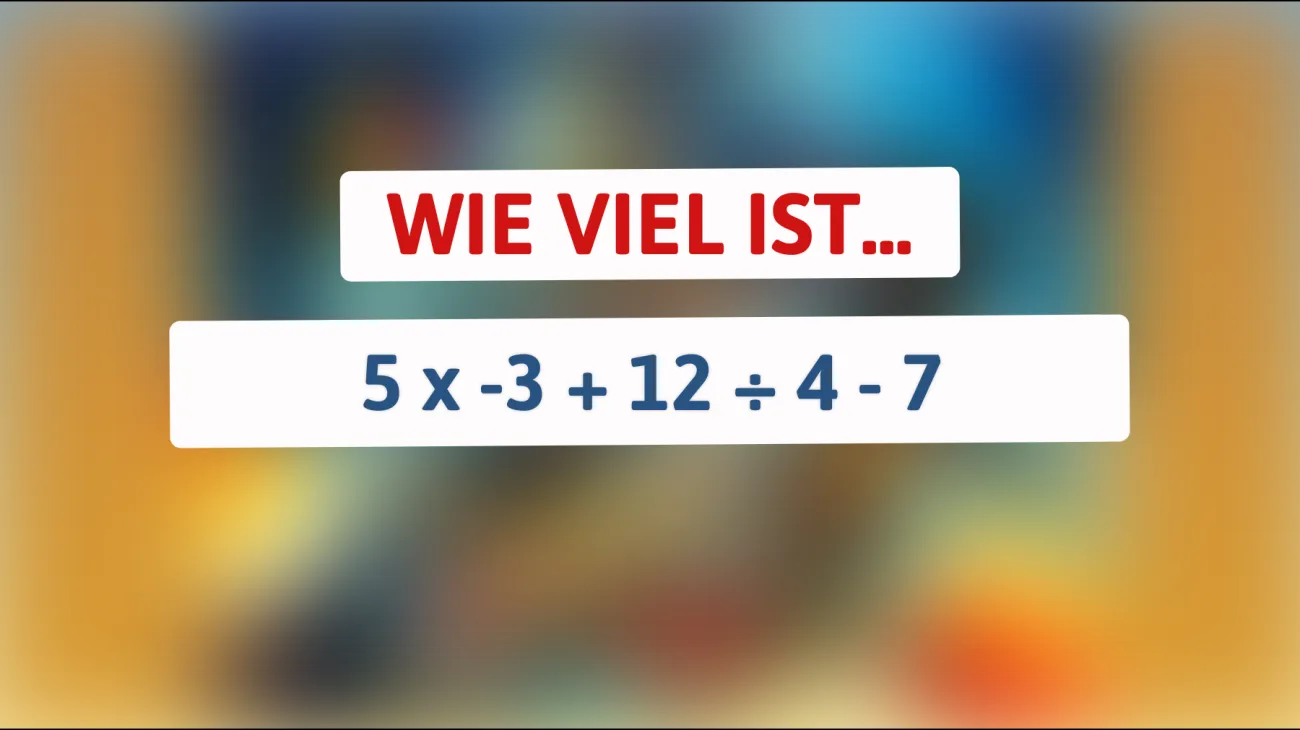 Entlarve das Geheimnis: Diese mathematische Herausforderung fordert selbst die cleversten Köpfe heraus! Traust du dich?"